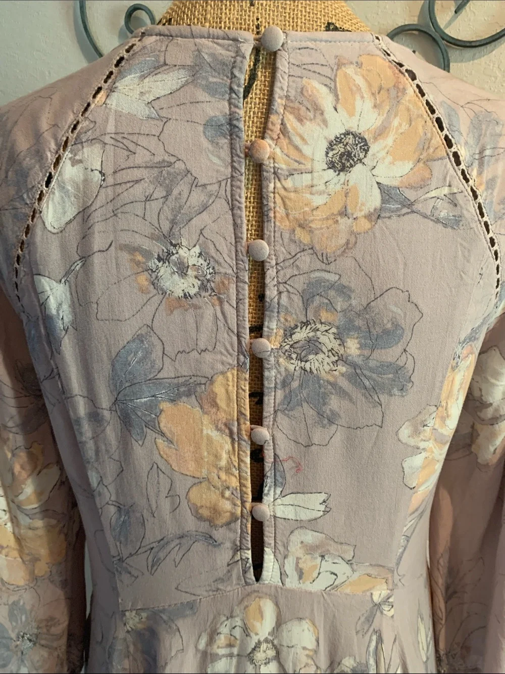 Free People Eyes on you Floral High-Low Dress